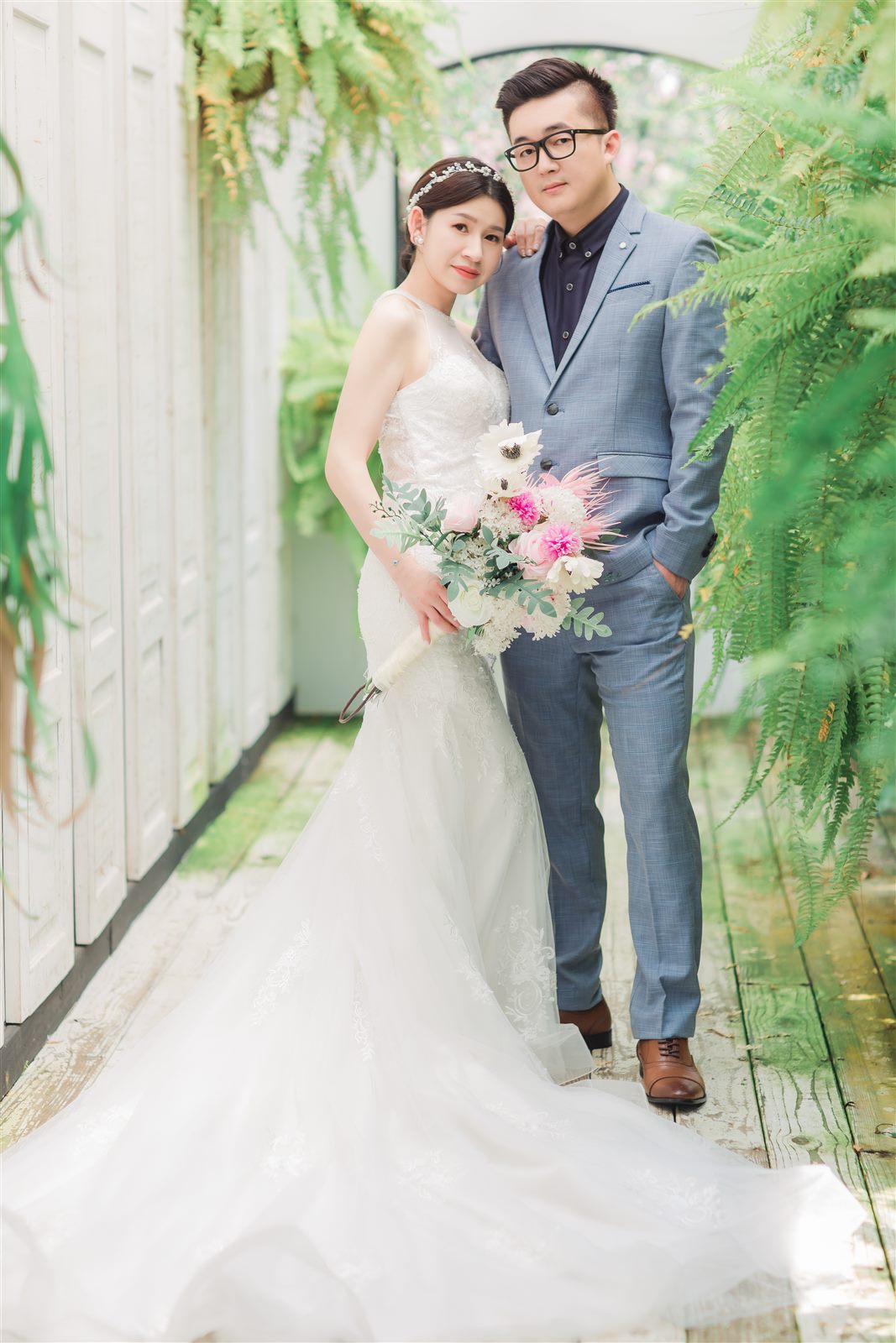 中壢森林系婚紗,中壢婚紗風格
