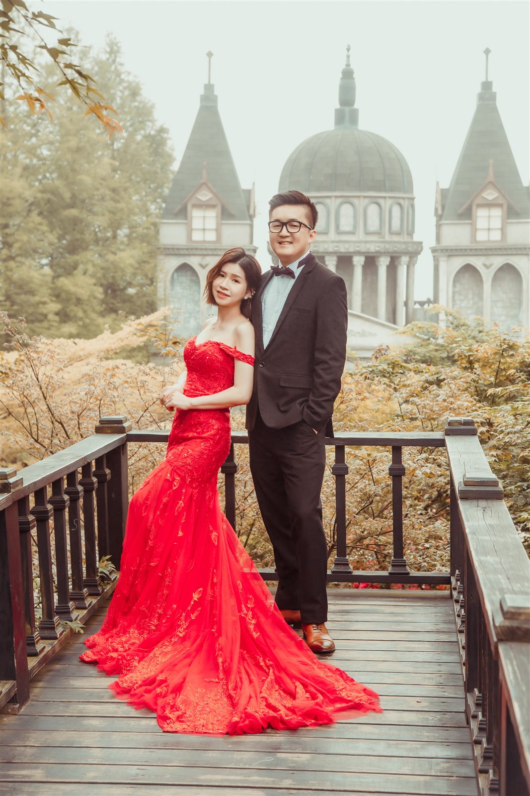 歐式城堡婚紗,中壢婚紗風格