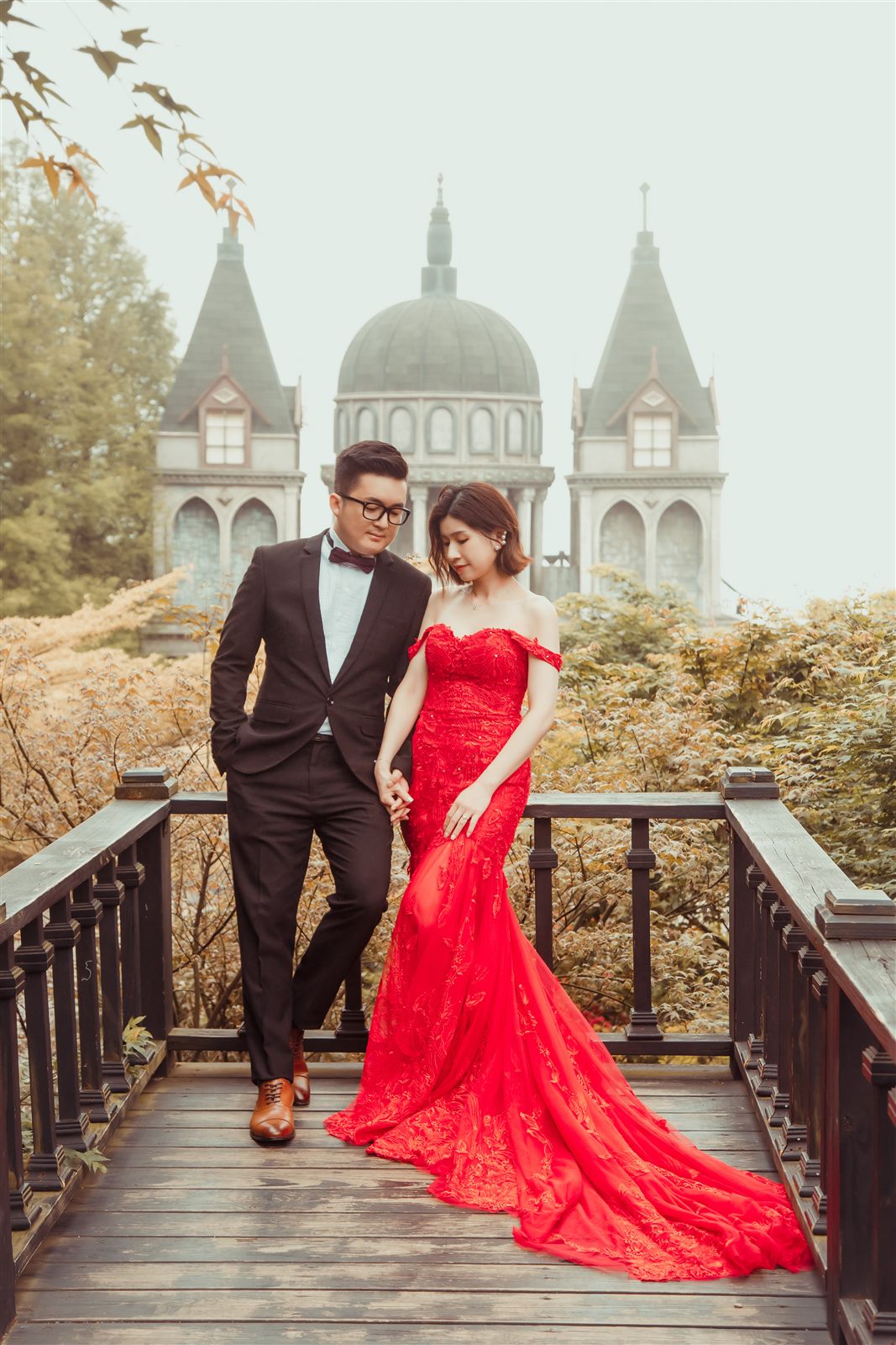 歐式城堡婚紗,中壢婚紗風格