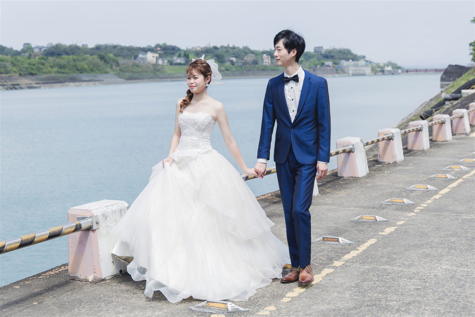 中壢山水婚紗,湖畔婚紗照