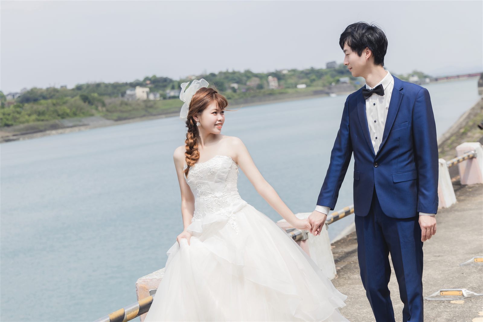 中壢山水婚紗,湖畔婚紗照