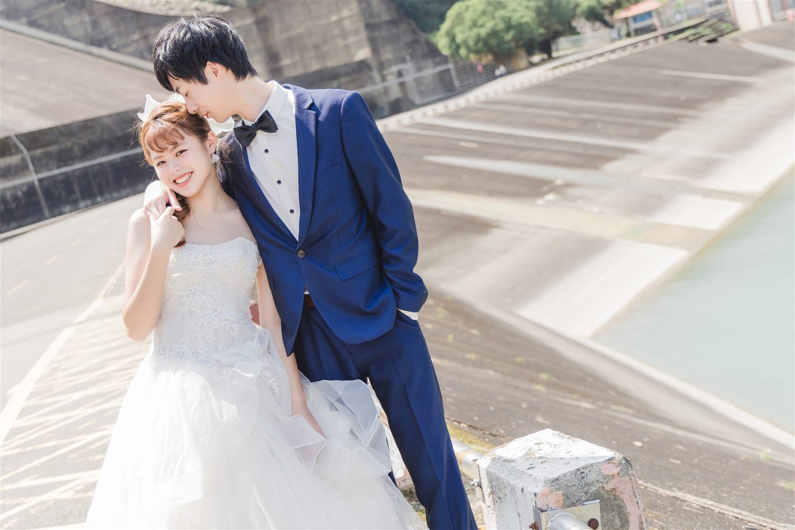 中壢山水婚紗,湖畔婚紗照