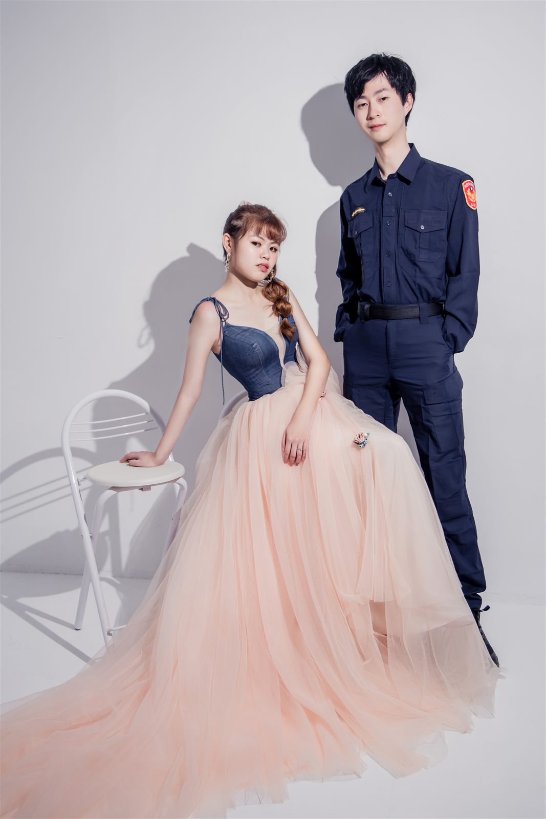 中壢主題婚紗,制服婚紗照
