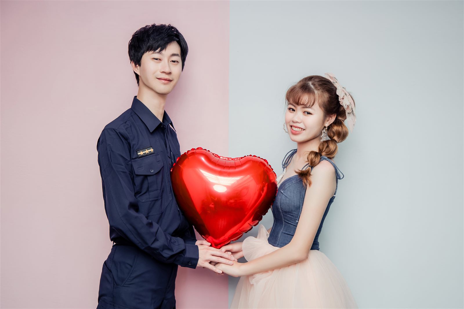 中壢主題婚紗,制服婚紗照