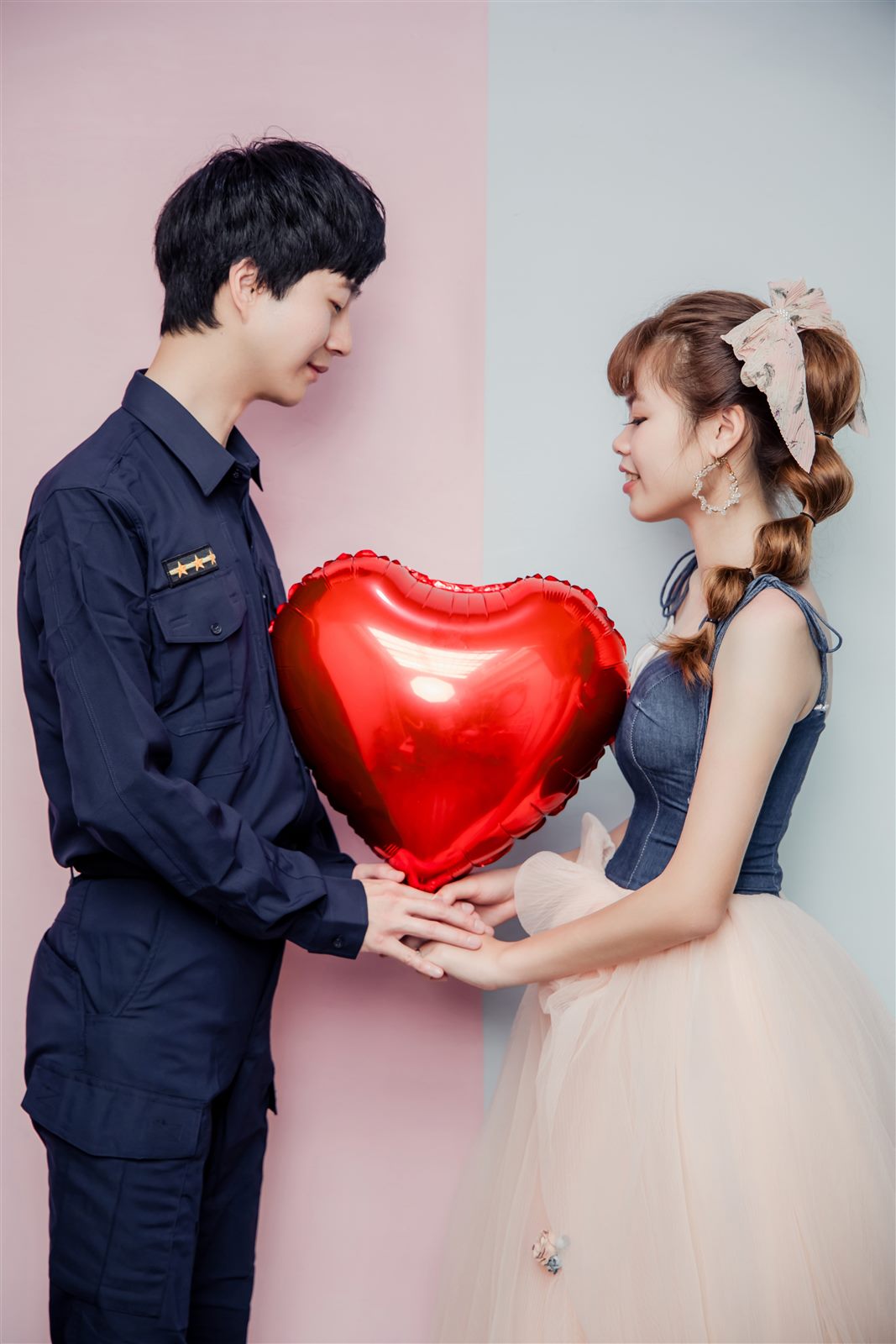 中壢主題婚紗,制服婚紗照