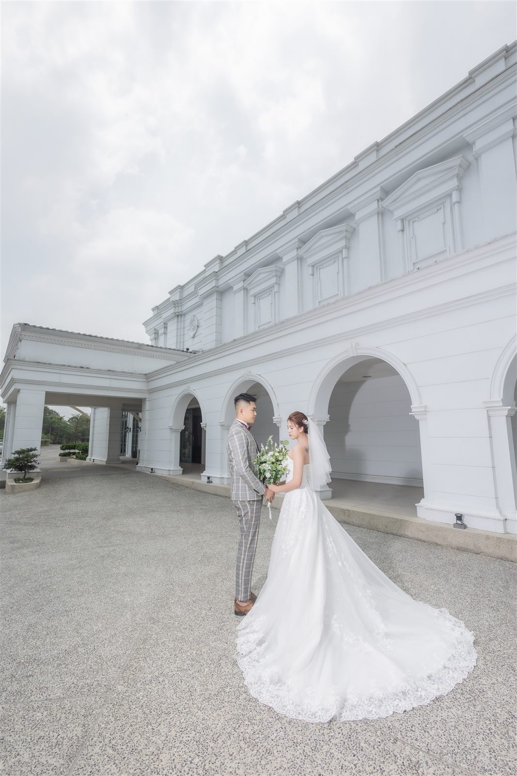 純白教堂婚紗,中壢婚紗風格