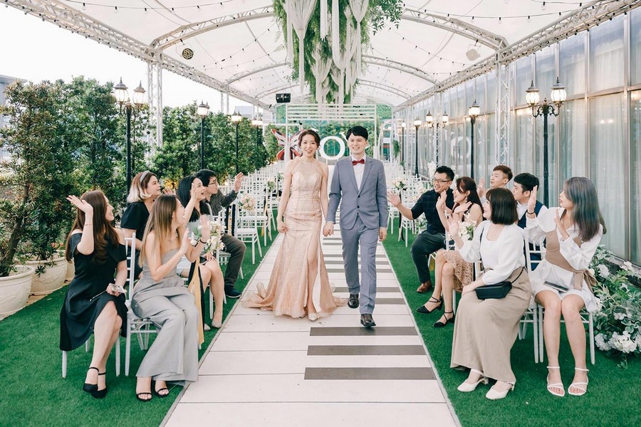 88號樂章婚宴會館 戶外證婚
